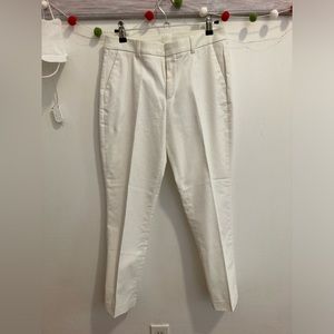 Uniqlo white straight pants NEW